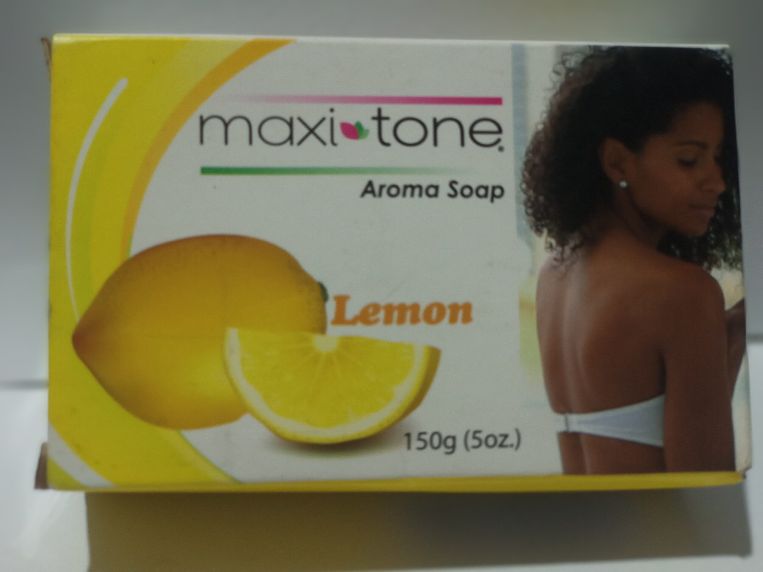 Maxi-Tone Lemon Skin Whitening Soap (5 oz.)